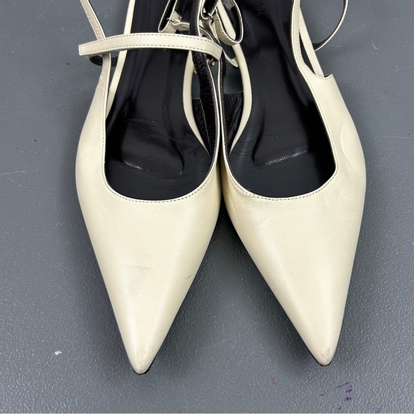 By Far Jess Leather Sling-back Flats MSRP $390 USD - Picture 9 of 10